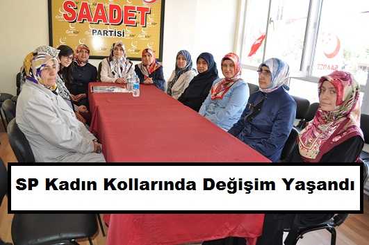 SP Kadın Kollarında Görev Değişimi Yapıldı