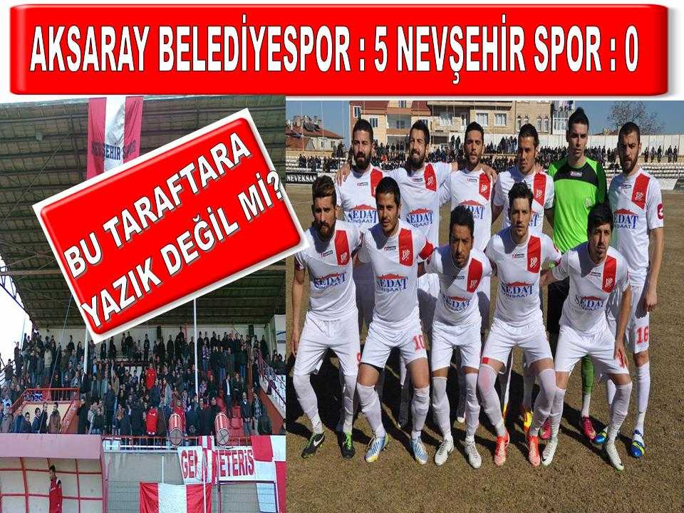 Aksaray Belediye spor Plakamızı Yazdı