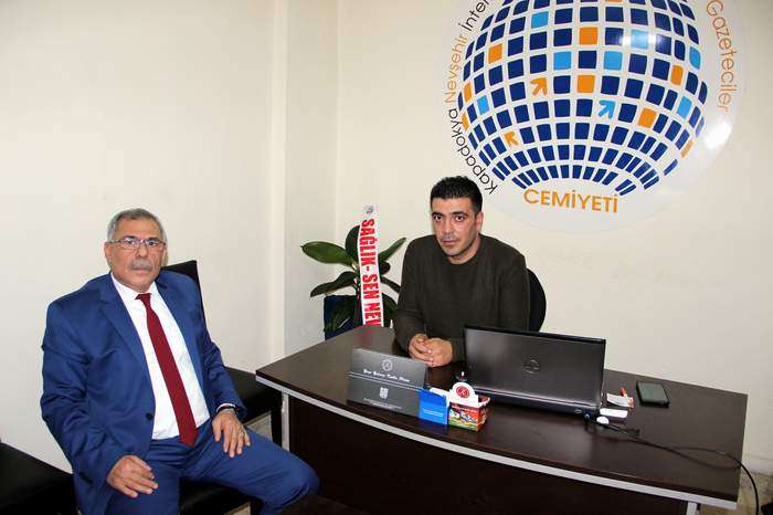 Uçhisar Belediye Başkanı Karaaslan KAPİMED Cemiyetini Ziyaret Etti