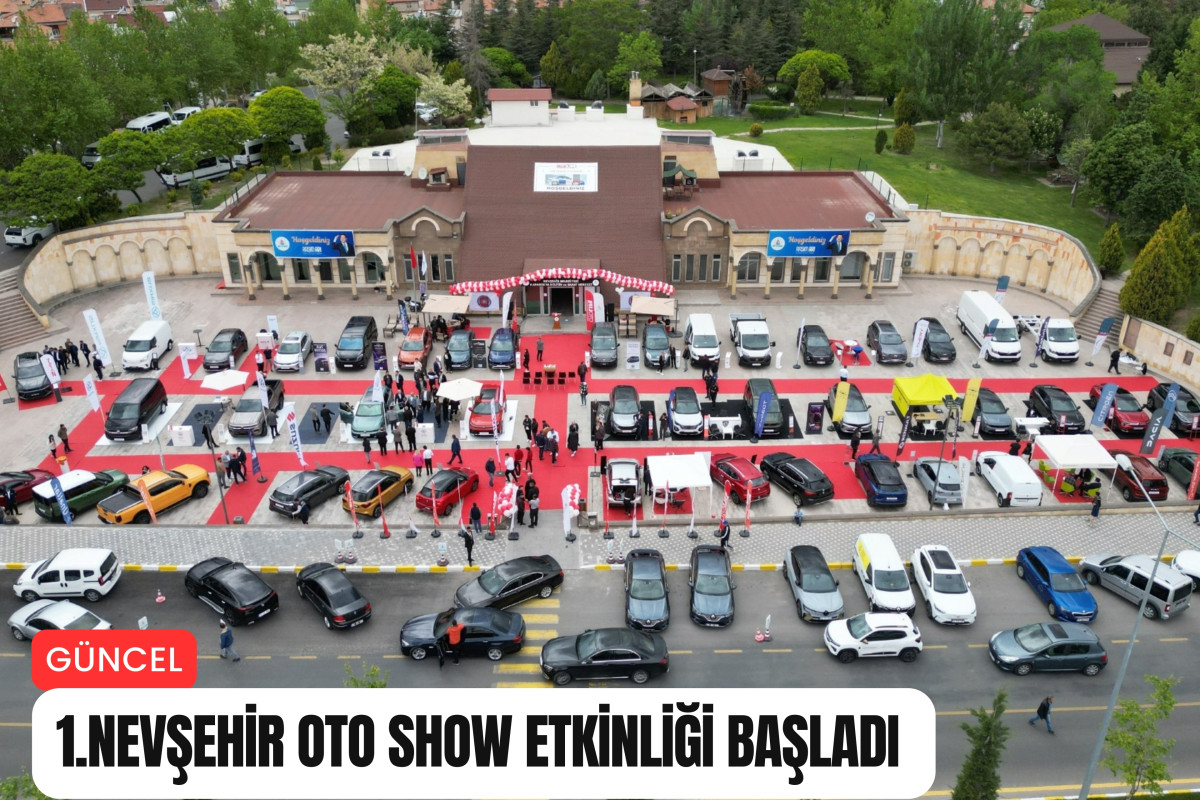 1.Nevşehir Oto Show etkinliği başladı 