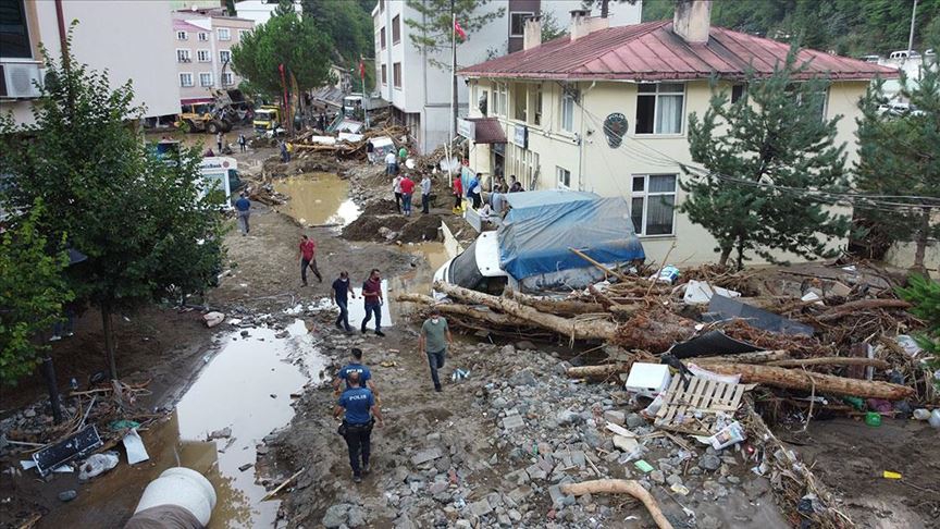AFAD: Giresun'da 157 vatandaşımız kurtarıldı