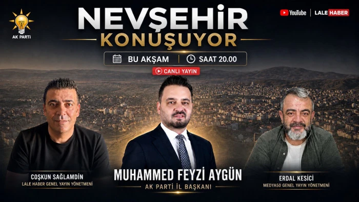 AK Parti İl Başkanı Ayg&uuml;n, bu akşam canlı yayında Lale Haber'de