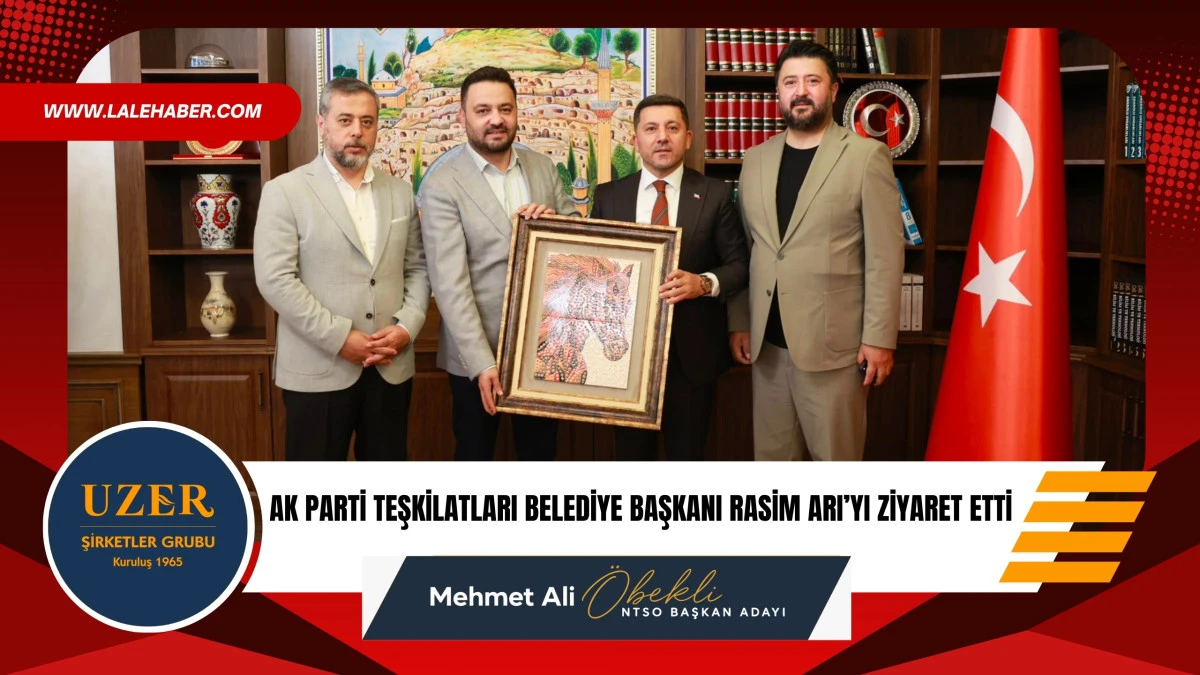 AK Parti teşkilatları, Nevşehir Belediye Başkanı Arı ziyaret etti