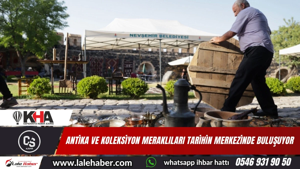 Antika ve koleksiyon meraklıları tarihin merkezinde buluşuyor