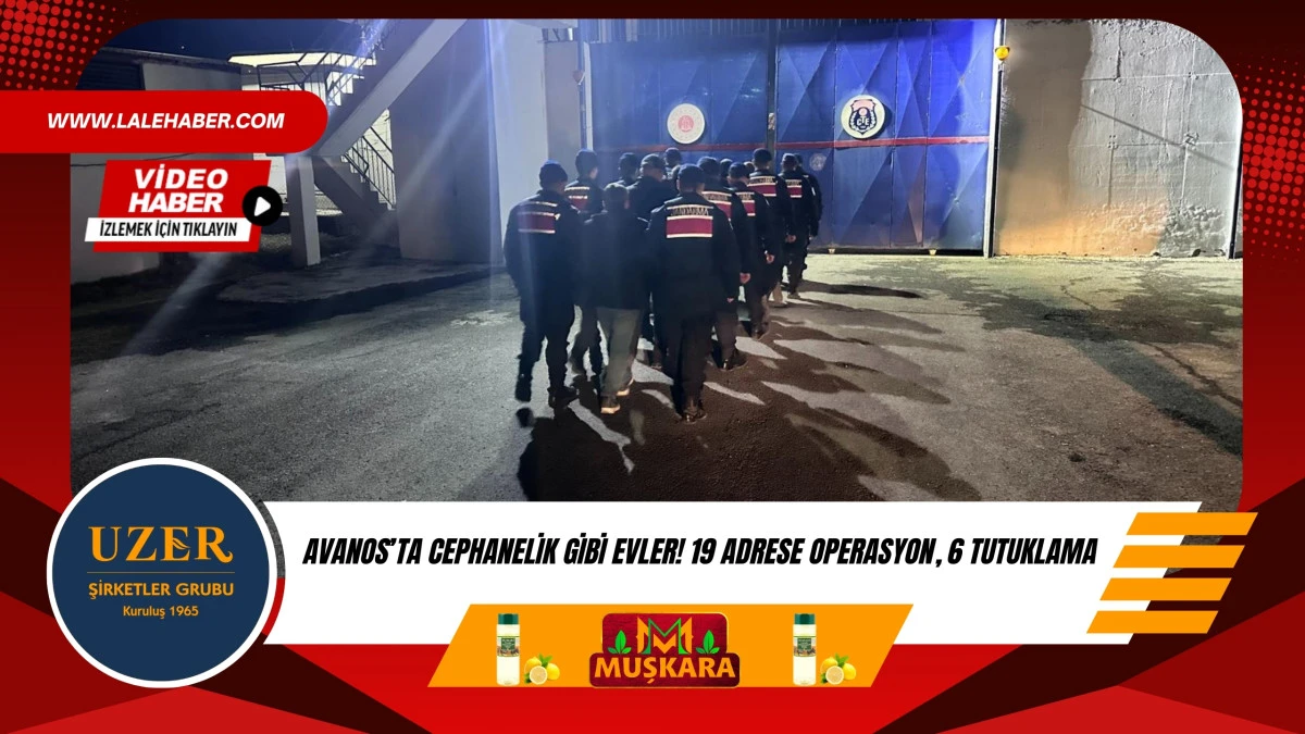 Avanos'ta cephanelik gibi evlerden &ccedil;ok sayıda silah ele ge&ccedil;irildi