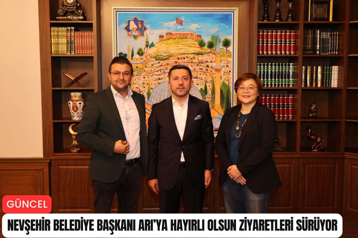 Başkan Arı’ya hayırlı olsun ziyaretleri sürüyor