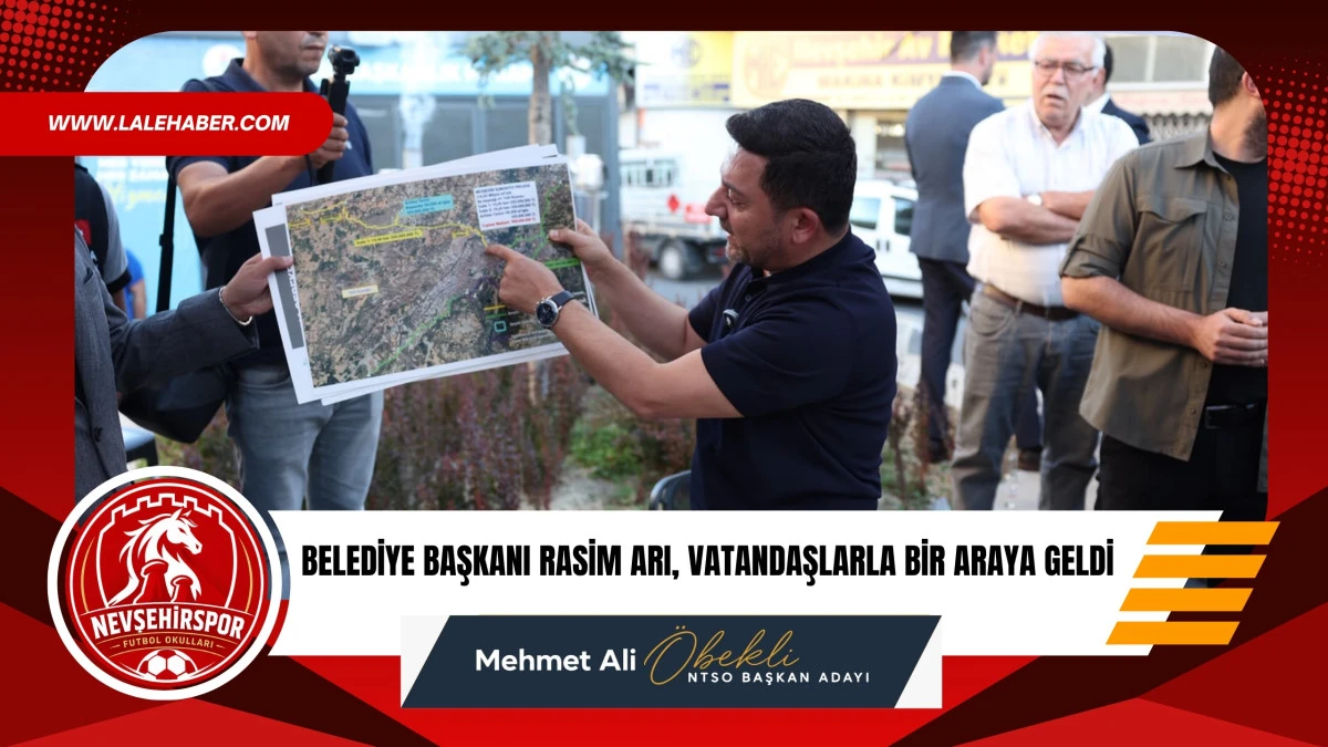 Belediye Başkanı Arı, halk g&uuml;n&uuml;nde vatandaşlarla buluştu