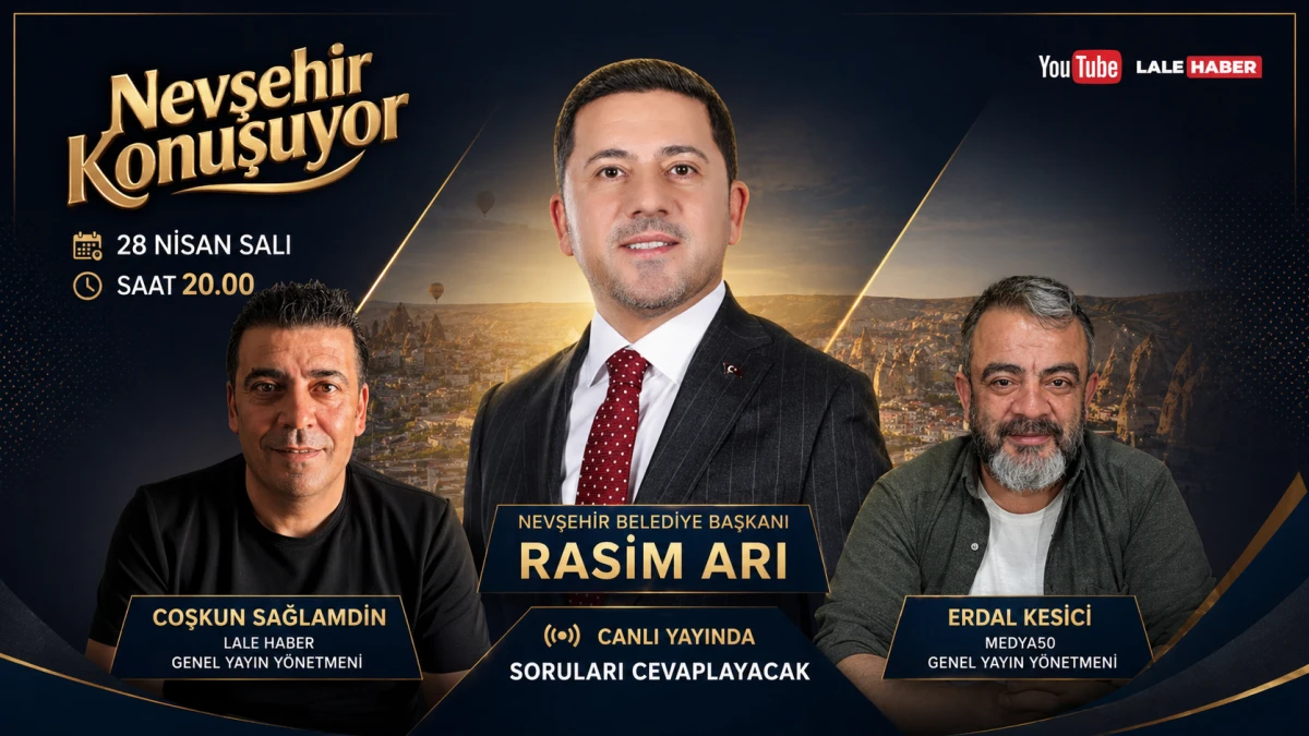 Belediye Başkanı Arı, Nevşehir Konuşuyor programında soruları cevaplayacak