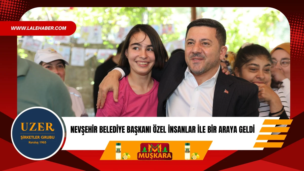 Belediye Başkanı Arı, özel insanlar ile bir araya 