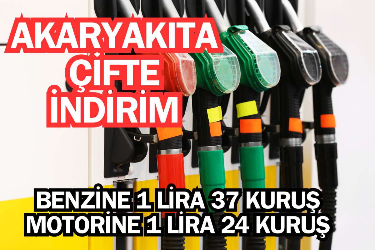 Benzin ve motorine indirim geliyor