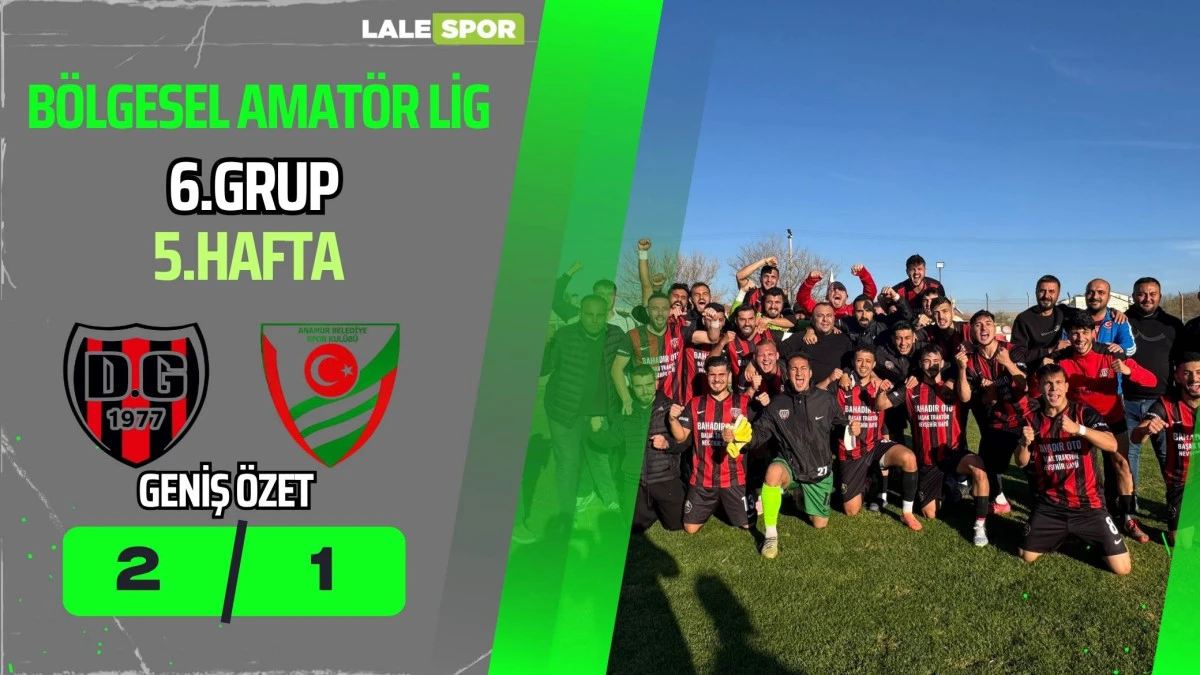 Derinkkuyucü-Anamur Belediyespor maç özeti