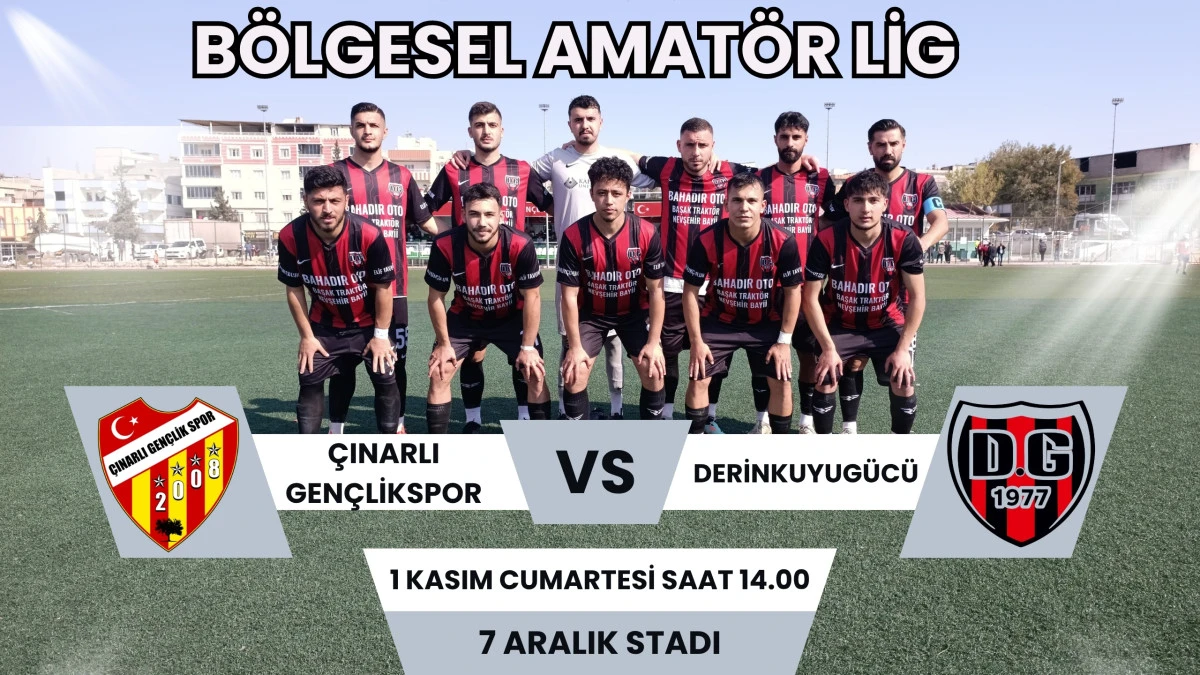 Derinkuyugücü, Çınarlı Gençlikspor ile deplasmanda karşılaşacak