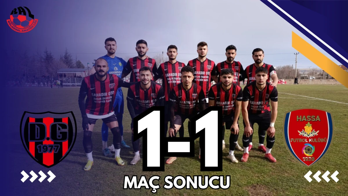 Derinkuyug&uuml;c&uuml;, Hassa 1939 FK ile 1-1 berabere kaldı