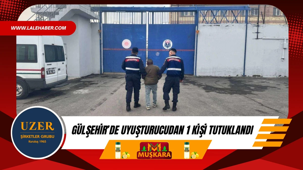 G&uuml;lşehir'de uyuşturucu ticareti yapmaktan 1 kişi tutuklandı