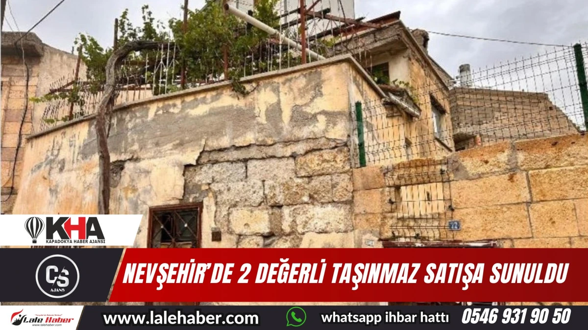 Herikli Mahallesi'nde 2 taşınmaz satışa sunuldu