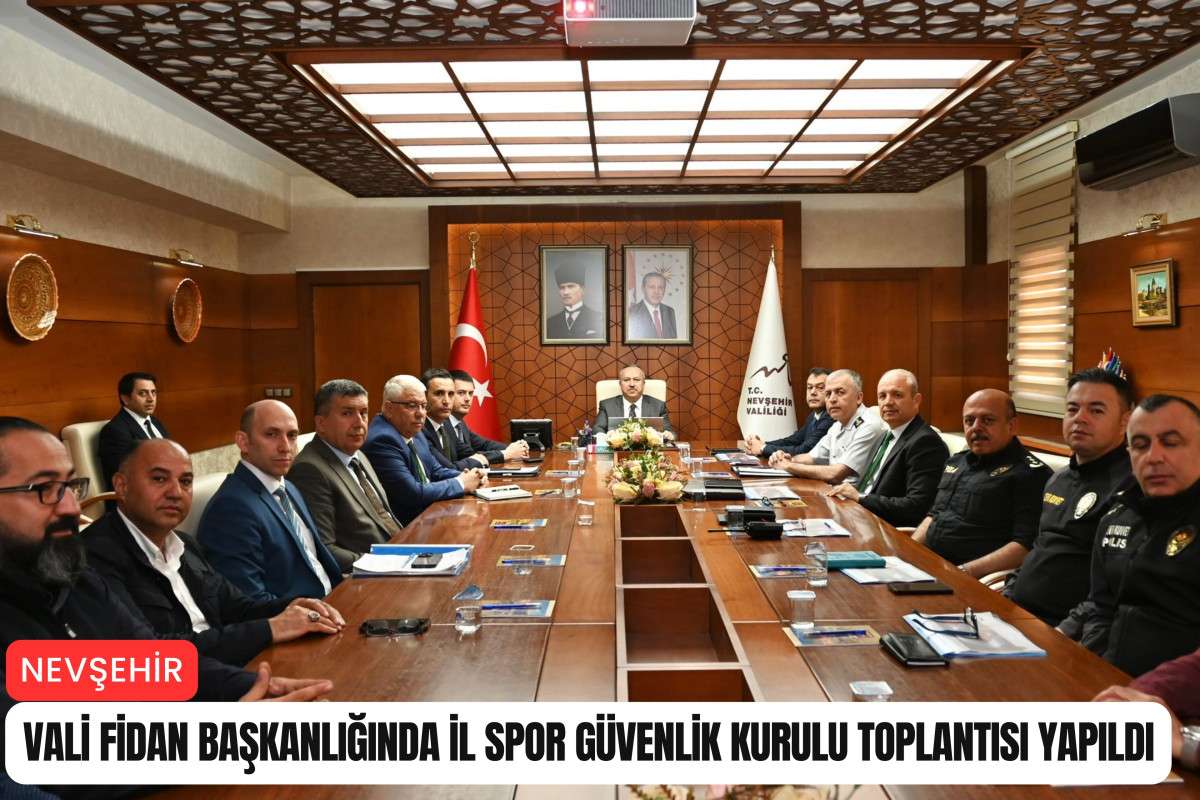 İl Spor Güvenlik Kurulu toplantısı yapıldı