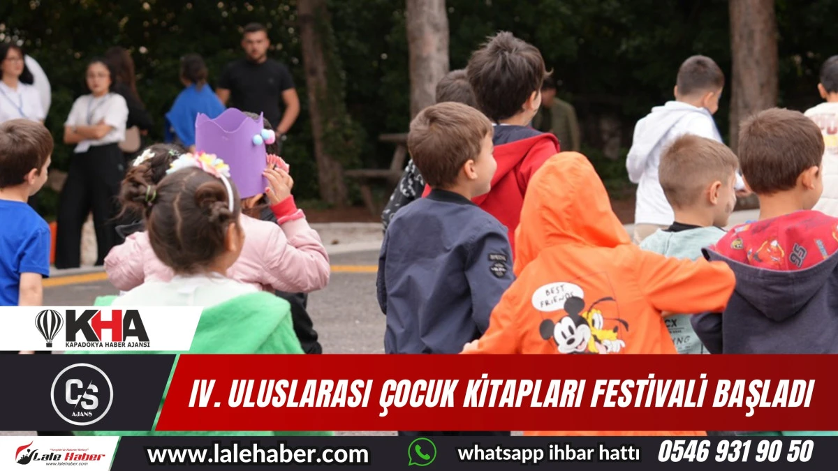 IV. Uluslararası Çocuk Kitapları Festivali başladı!