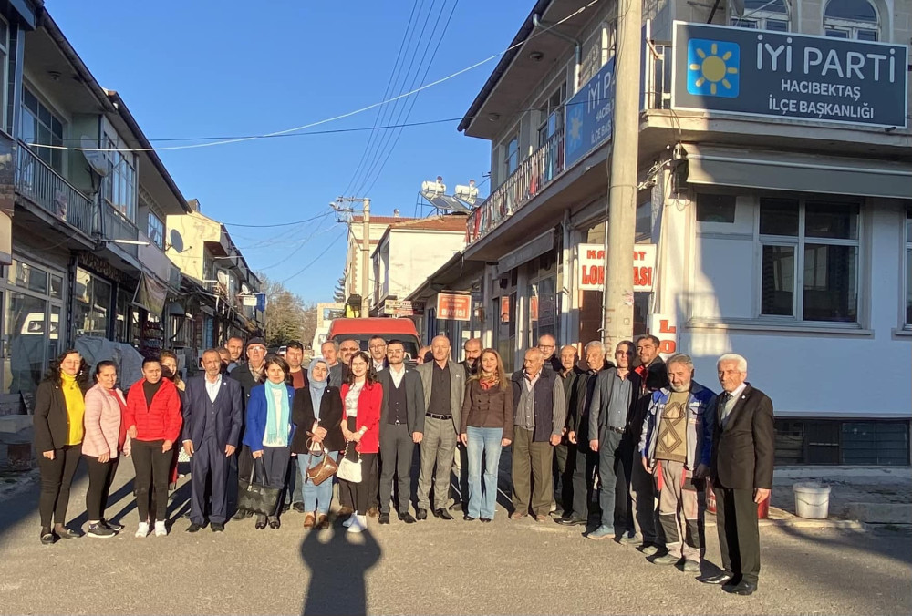 İYİ Parti İl Başkanı Kuzeyli, Gülşehir ve Hacıbektaş ilçelerini ziyaret etti