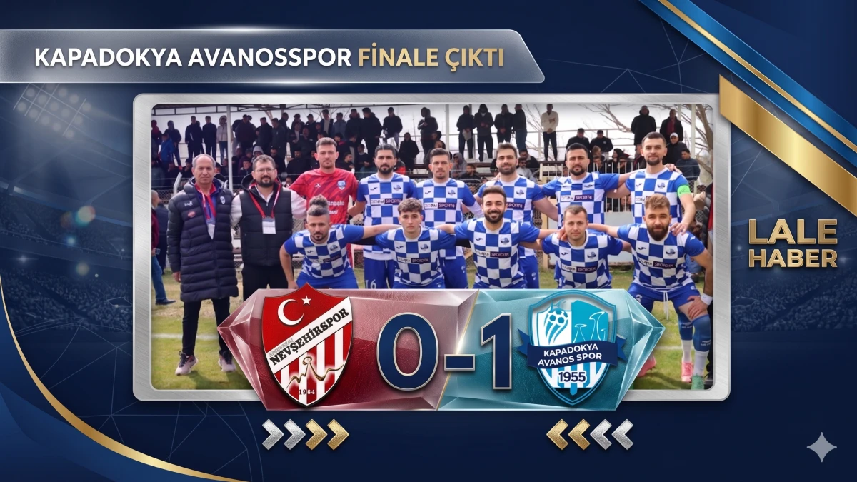 Kapadokya Avanosspor play-off finaline &ccedil;ıkan ilk takım oldu