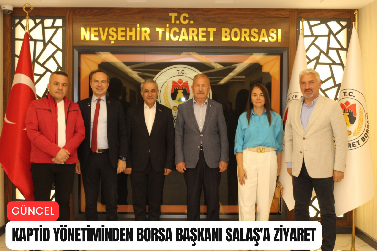 KAPTİD yönetiminden Borsa Başkanı Salaş'a ziyaret
