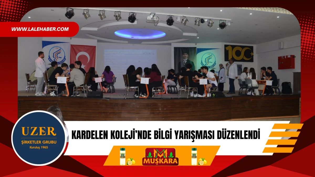 Kardelen Koleji'nde bilgi yarışması düzenlendi