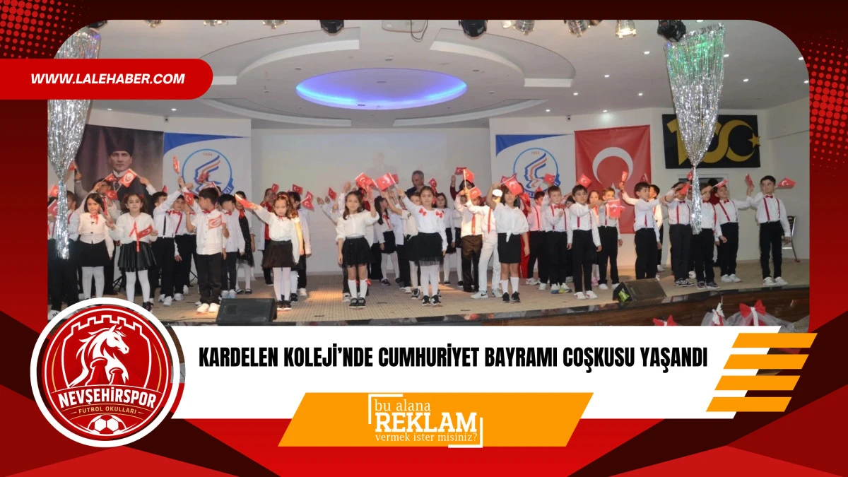 Kardelen Koleji&rsquo;nde Cumhuriyet Bayramı coşkusu yaşandı