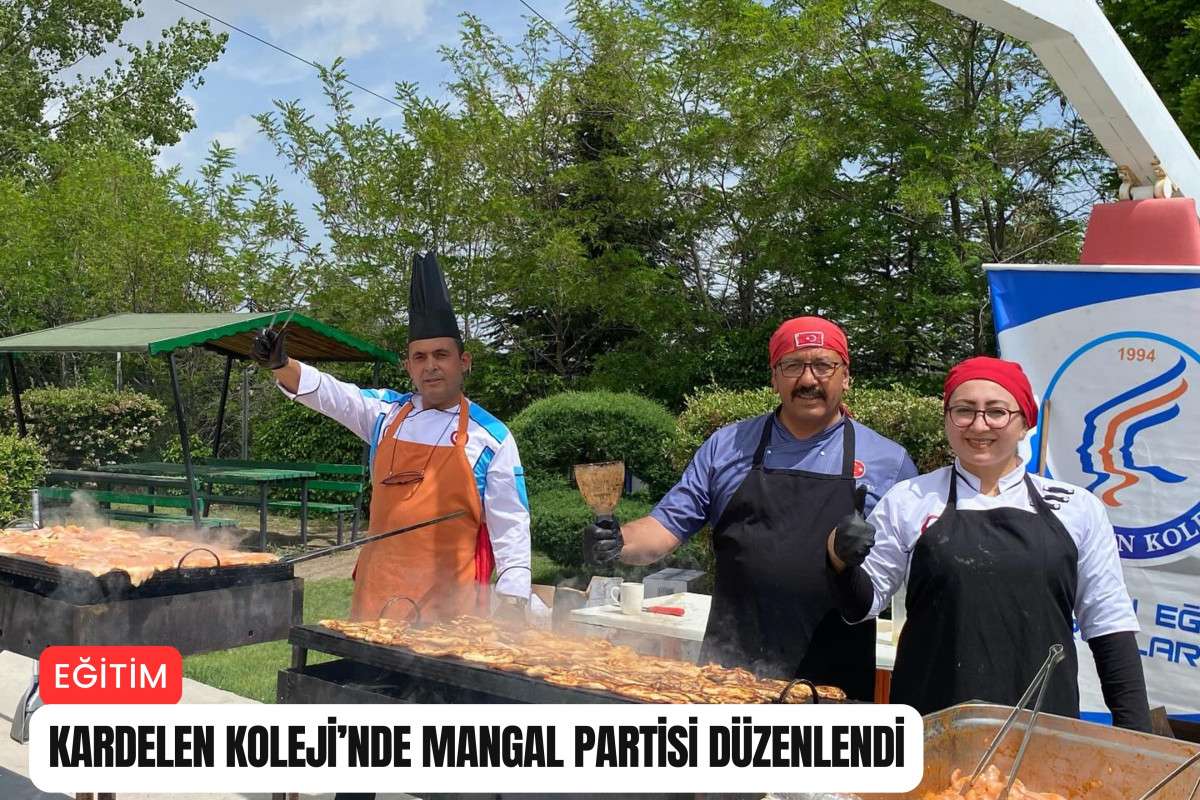 Kardelen Koleji’nde mangal partisi düzenlendi