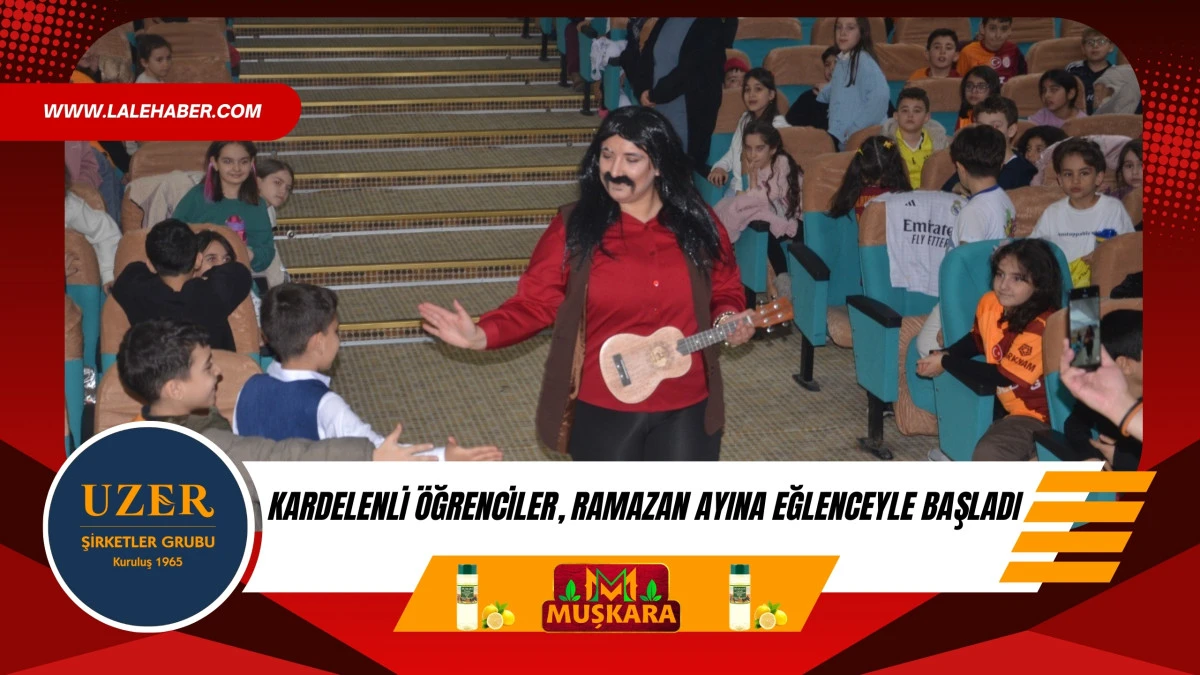 Kardelenli &ouml;ğrenciler Ramazan ayına eğlenceyle başladı