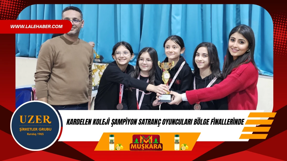 Kardelenli şampiyon satran&ccedil; oyuncuları b&ouml;lge finalinde