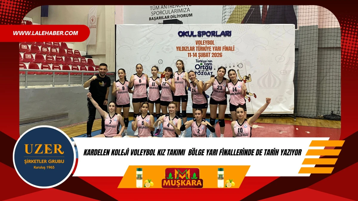 Kardelenli yıldız kızlar yoluna namağlup devam ediyor