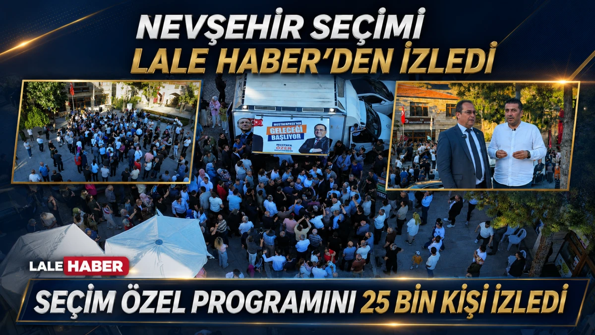 Lale Haber 'Seçim Özel' canlı yayınını 25 bin kişi izledi