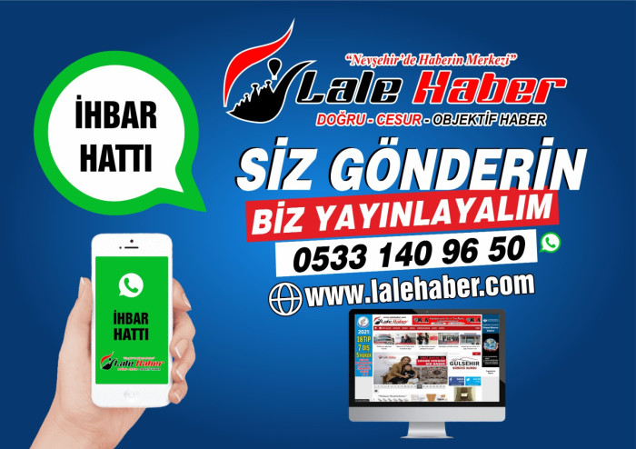 Lale Haber Whatsapp hattımıza haberlerini gönderebilirsiniz!