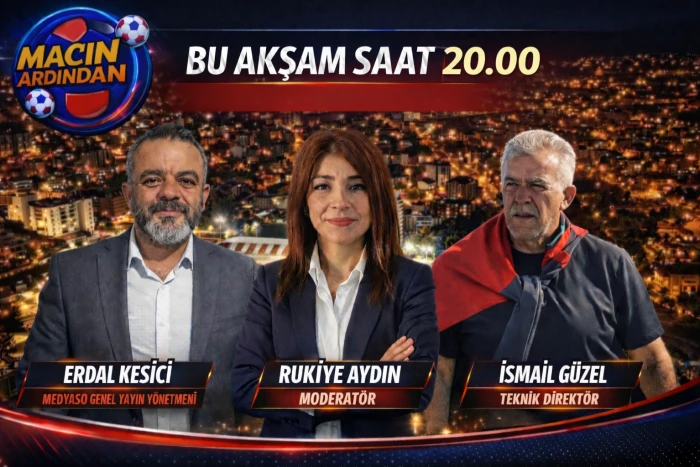 Ma&ccedil;ın Ardından bu akşam saat 20.00'de Lale Haber'de