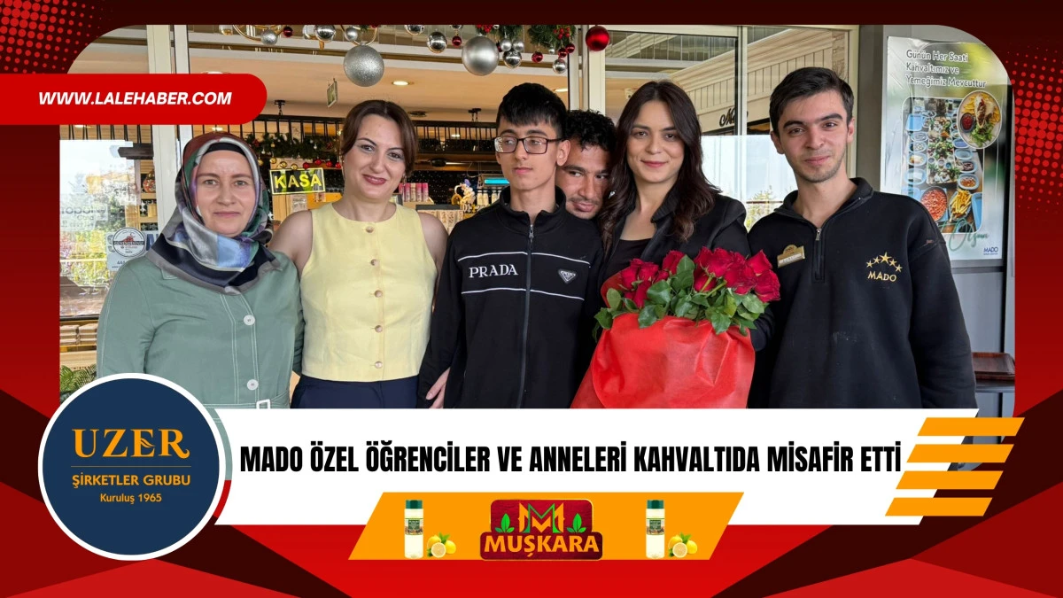 MADO &ouml;zel &ouml;ğrencileri ve ailelerini kahvaltıda konuk etti