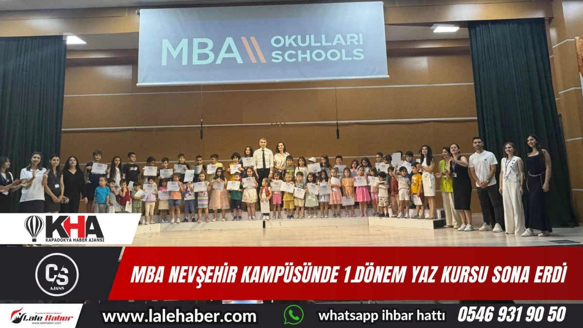 MBA Nevşehir kampüsünde 1.dönem yaz kursu sona erdi