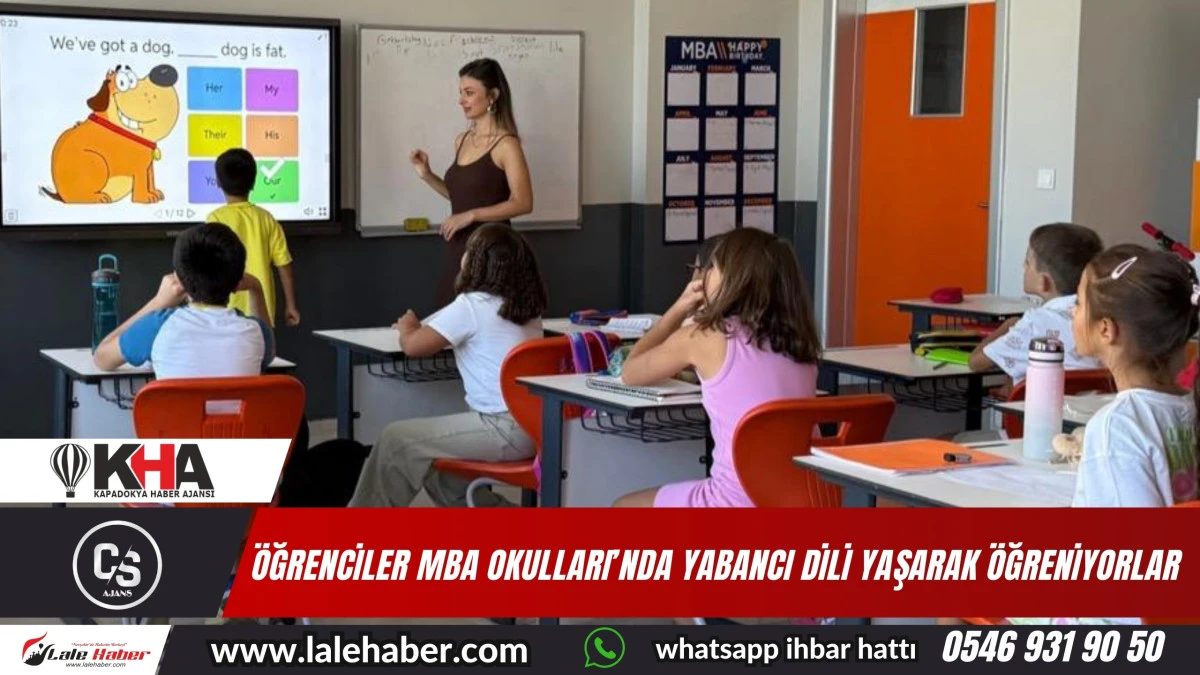 MBA Nevşehir kampüsünde öğrenciler yabancı dili yaşayarak öğreniyor