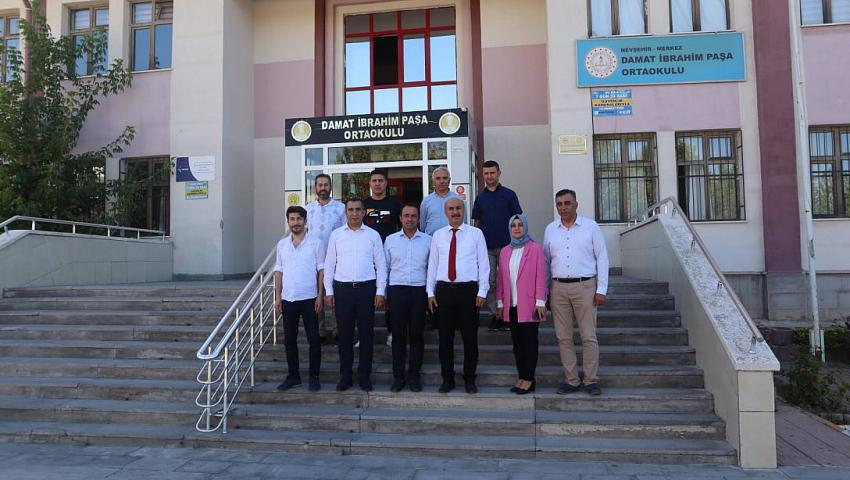 MEB Şube müdürleri Nevşehir'de incelemelerde bulundu  