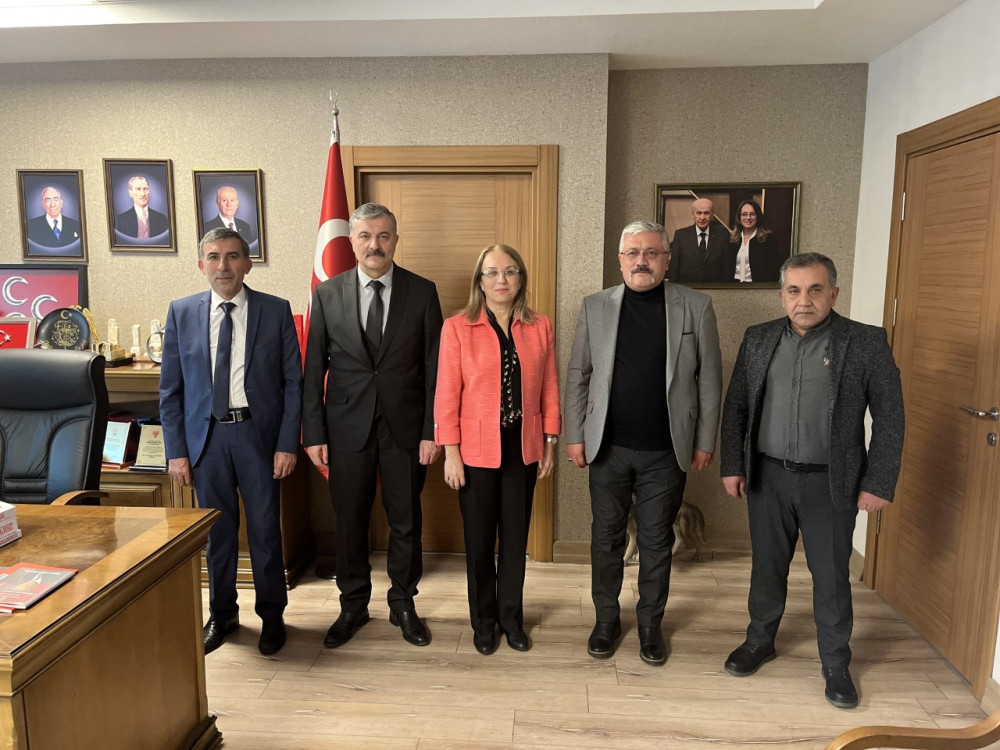 MHP İl Başkanı Doğu ve yönetiminden Kılıç'a ziyaret 