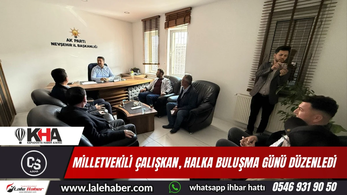 Milletvekili Çalışkan, vatandaşların istek ve taleplerini dinledi