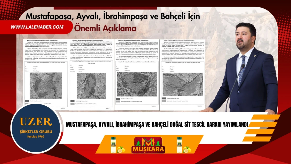 Milletvekili Emre &Ccedil;alışkan&rsquo;dan Mustafapaşa, Ayvalı, İbrahimpaşa ve Bah&ccedil;eli İ&ccedil;in &ouml;nemli a&ccedil;ıklama