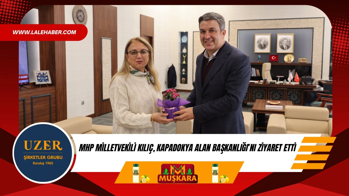 Milletvekili Kılı&ccedil;, Kapadokya Alan Başkanlığı'nı ziyaret etti