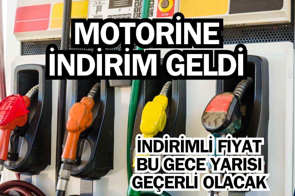 Motorine indirim geliyor