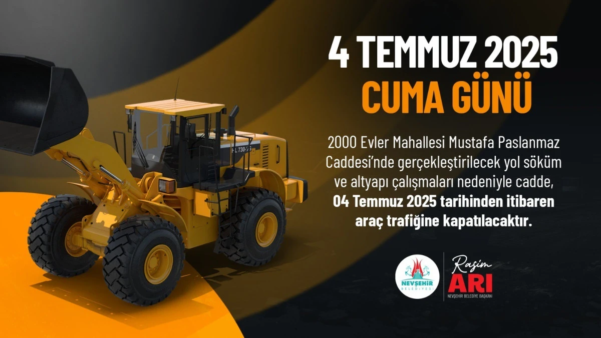 Mustafa Paslanmaz Caddesi’ne araç park eden sürücüler dikkat!