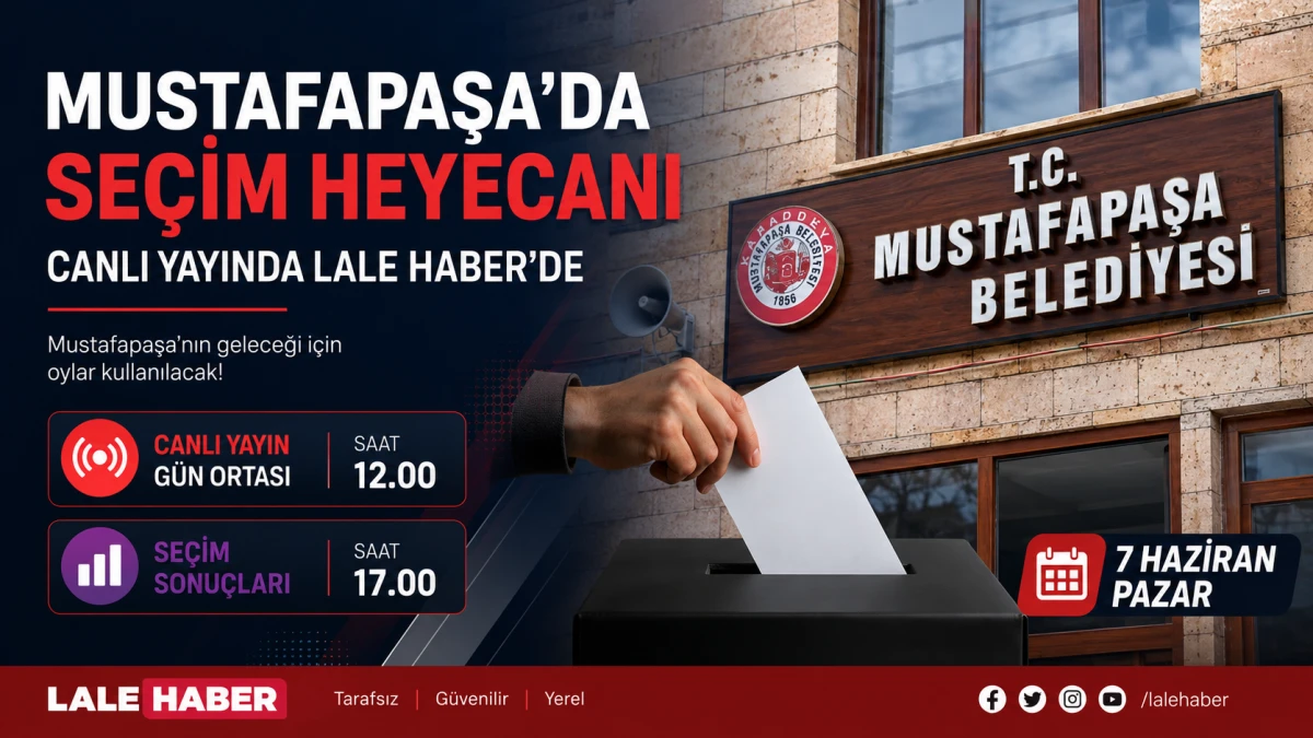 Mustafapaşa se&ccedil;iminin nabzı Lale Haber&rsquo;de atacak
