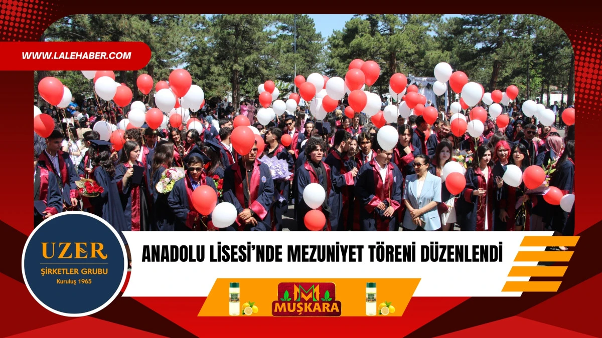 Nevşehir Anadolu Lisesi’nde mezuniyet töreni düzenlendi