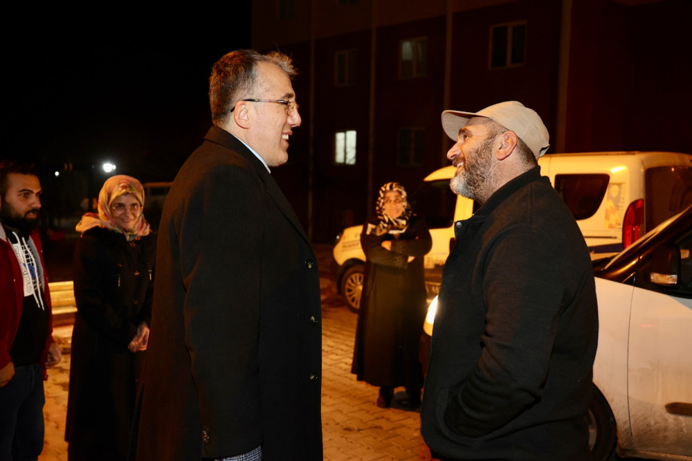 Nevşehir Belediye Başkanı Mehmet Savran ev ziyaretlerini sürdürüyor