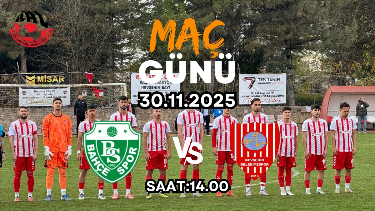 Nevşehir Belediyespor, deplasmanda Bahçespor ile karşılaşacak