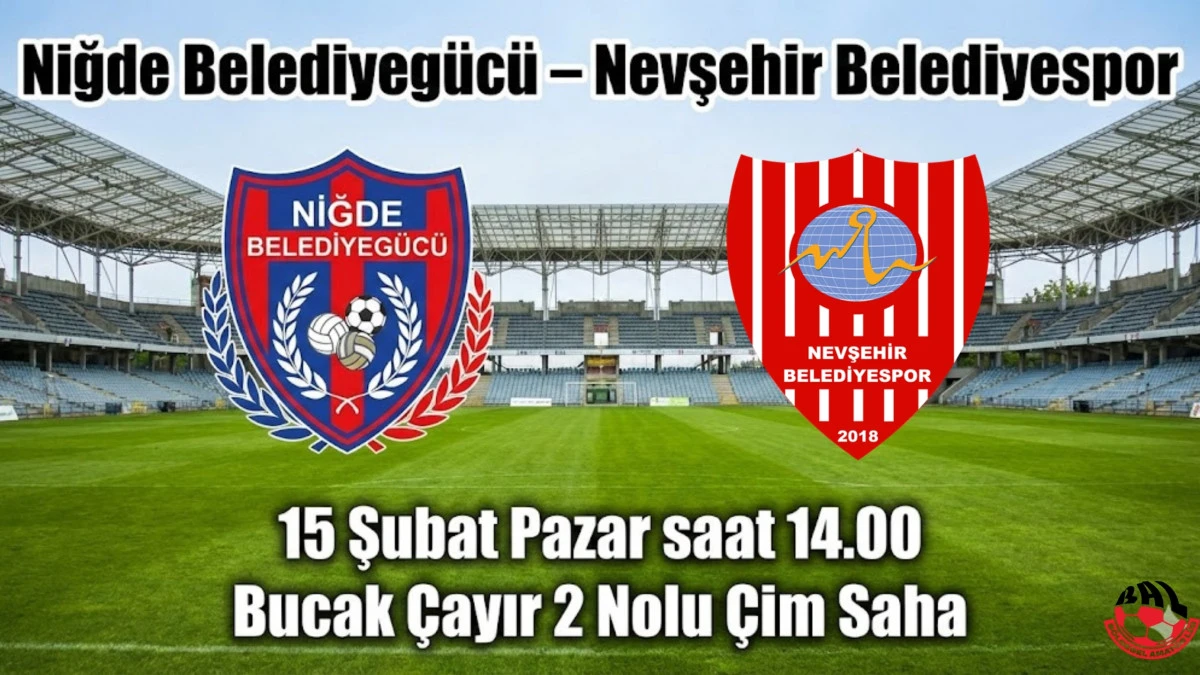 Nevşehir Belediyespor, deplasmanda Niğde Belediyeg&uuml;c&uuml; ile karşılaşacak