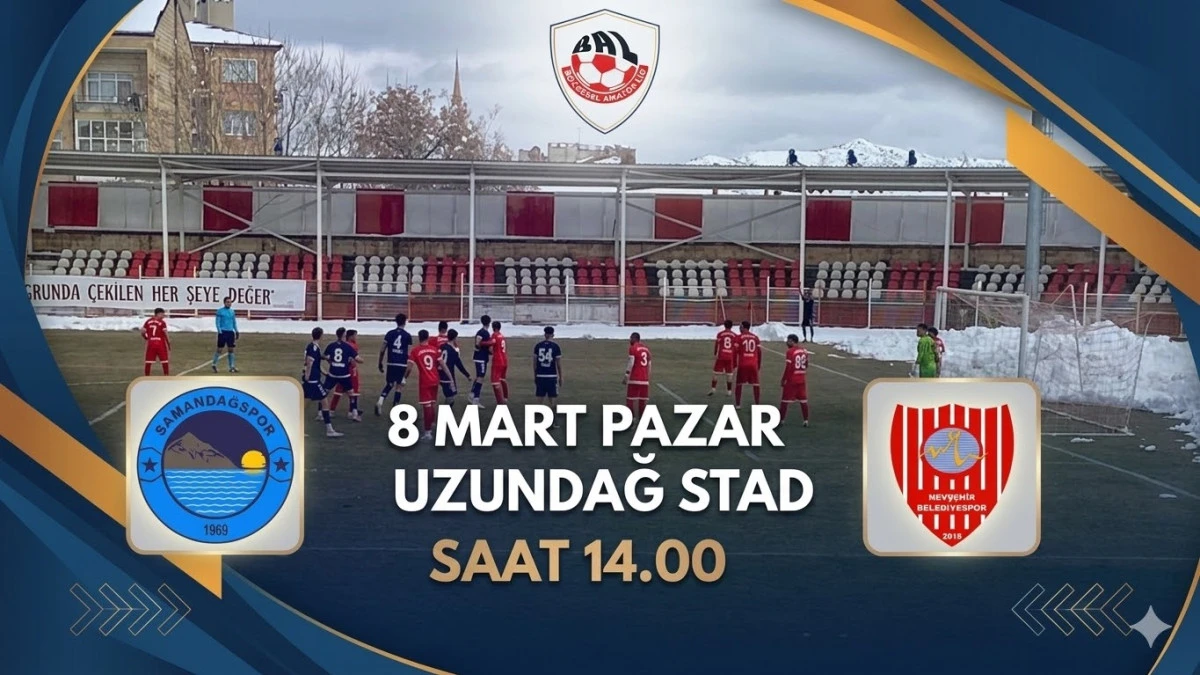 Nevşehir Belediyespor deplasmanda Samandağspor ile karşılaşacak