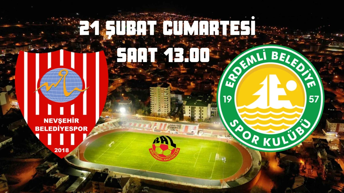 Nevşehir Belediyespor, Erdemli Belediyespor'u konuk edecek